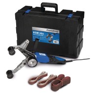 Masina pentru finisarea tevilor, 1200 W, 1600 - 3200 rpm, viteza banda de 3 - 2 m/s, modelul RSM 760, Metallkraft