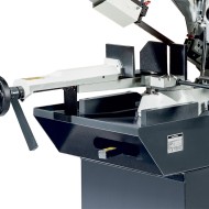 Fierastrau cu banda metalica, 400 V, 2 trepte de viteza, banda 2450 x 27 x 0.9 mm, Metallkraft