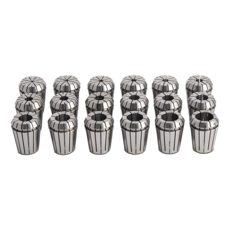 Set de pensete ER, DIN 6499B, 12 piese Ø1 - 10 mm ER16, Optimum