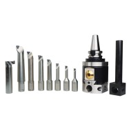 Trusa de 8 capete de gaurire de precizie 8 - 280 mm, prindere ISO 40 / ER32 - M16 / BT 40, Optimum