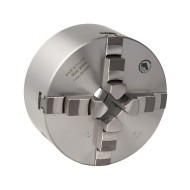 Universal cu 4 bacuri, cu fixare centrica - "BISON", D 160 mm, din fonta, 3600 rpm, Optimum