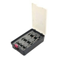 Set de 10 burghie de centruire, HSS, forma "A", DIN 333, unghi la varf 120°, Optimum