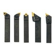 Set de 5 cutite de strung pentru strunjire exterioara - 16 mm - Set 6, Optimum