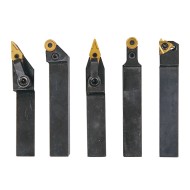 Set de 5 cutite de strung pentru strunjire exterioara - 16 mm - Set 7, Optimum
