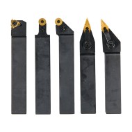 Set de 5 cutite de strung pentru strunjire exterioara - 20 mm - Set 9, Optimum