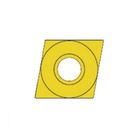 Seturi de 5 placute din carbura, cod ISO CCMT 060204, acoperire TiN, Optimum