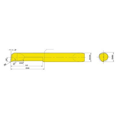 Cutit de strung exterior cu...