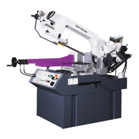 Fierastrau cu banda metalica modelul SD 500AV, 400 V, 3 kW, viteza banda 20 / 80 m/min, Optimum