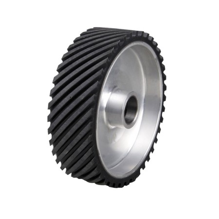 Roata de contact pentru masinile de slefuit cu banda MBSM 100-140-1/2, Ø 127 x 100 mm, Metallkraft