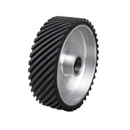 Roata de contact pentru masinile de slefuit cu banda MBSM 100-140-1/2, Ø 127 x 100 mm, Metallkraft