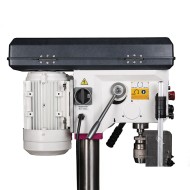 Masina de gaurit robusta cu curele si turatie reglabila electronic, model DH 28 BV, 400 V, 1.5 kW, Optimum