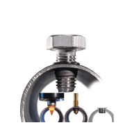 Masina de gaurit robusta cu curele si turatie reglabila electronic, model DH 28 BV, 400 V, 1.5 kW, Optimum