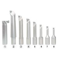Set de 10 placute amovibile din carbura, pentru gaurire, cod iso TBGT 110304L W, pentru otel, Optimum