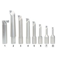 Set de 10 placute amovibile din carbura, pentru gaurire, cod iso TBGT 090204L W, pentru otel, Optimum