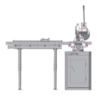 Fierastrau circular modelul CS 275, 400 V, 2.0 kW, 2 trepte de viteza, 41 / 82 rpm, latime menghina 110 mm, Optimum