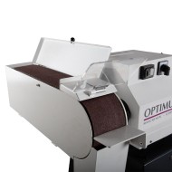 Masina de polizat modelul GB 120SD, 400 V, 2.2 kW, 1450 - 2850 rpm, suprafata de flefuire 120 x 360 mm, Optimum