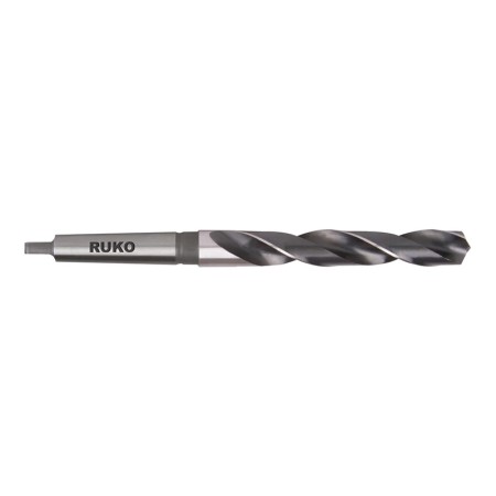 Burghie elicoidale, DIN 345, tip N, cu coada Morse, HSS-R - gama profesionala, RUKO