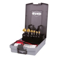 Set de tesitoare 90 grade, prindere bit 1-4 inch, HSS TiN, RUKO