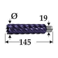 Carotiere HSS-TiAlN, rectificate, cBN, prindere Weldon 3-4, adancime de taiere 110.0 mm, RUKO