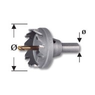 Set de 5 clopote de gaurire de precizie, muchii din TC, caseta din plastic, RUKO