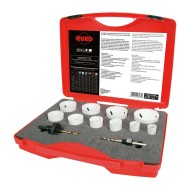 Set de 12 clopote de gaurire, HSS Co8 Bi-Metal, Universal, Tip "Super" RUKO