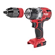 Masina de gaurit, modelul DD2G EC/5.0 Set, 18 V - 5.0 Ah, 0 - 1800 rpm, cuplu 90 - 56 Nm, Flex