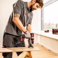 Masina de gaurit, modelul DD2G EC C, 0 - 600 / 0 - 2300 rpm, cuplu 90 - 56 Nm, Flex