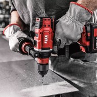 Masina de gaurit, modelul DD4G EC/5.0 Set, 18 V - 5.5 Ah, 0 - 460 / 910 / 2100 / 4200  rpm, cuplu 135 - 64 Nm, Flex