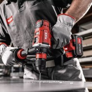 Masina de gaurit, modelul DD4G EC/5.0 Set, 18 V - 5.5 Ah, 0 - 460 / 910 / 2100 / 4200  rpm, cuplu 135 - 64 Nm, Flex