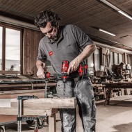 Masina de gaurit, modelul DD4G EC/5.0 Set, 18 V - 5.5 Ah, 0 - 460 / 910 / 2100 / 4200  rpm, cuplu 135 - 64 Nm, Flex