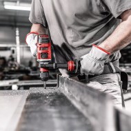 Masina de gaurit, modelul DD4G EC C, 0 - 460 / 910 / 2100 / 4200  rpm, cuplu 135 - 64 Nm, Flex