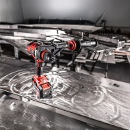 Masina de gaurit, modelul DD4G EC C, 0 - 460 / 910 / 2100 / 4200  rpm, cuplu 135 - 64 Nm, Flex