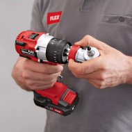 Masina de gaurit cu percutie, modelul PD2G EC C, 0 - 600 / 2300 rpm, 0 - 9600 / 37000 bpm, cuplu max. 90 Nm,Flex