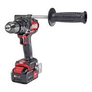 Masina de gaurit cu percutie, modelul PD2G EC HD/5.0 Set, 18 V - 5.0 Ah, 0 - 700 / 2500 rpm, 0 - 40000 bpm, Flex