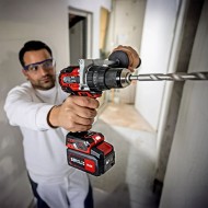 Masina de gaurit cu percutie, modelul PD2G EC HD/5.0 Set, 18 V - 5.0 Ah, 0 - 700 / 2500 rpm, 0 - 40000 bpm, Flex