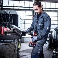 Masina de gaurit cu percutie, modelul PD2G EC HD C, 0 - 700 / 2500 rpm, 0 - 40000 bpm, Flex