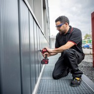 Masina de insurubat cu impact, modelul ID 1/4" EC HD/5.0 Set, 18 V - 5.0 Ah, 0 - 3700 rpm, 0 - 4200 rata de impact, Flex