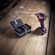 Masina de insurubat cu impact, modelul ID 1/4" EC HD/5.0 Set, 18 V - 5.0 Ah, 0 - 3700 rpm, 0 - 4200 rata de impact, Flex