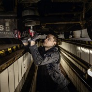 Masina de insurubat cu impact, modelul IW 1/2" 400 EC C, 0 - 3750 rata de impact, Flex