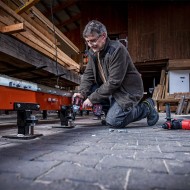 Masina de insurubat cu impact, modelul IW 1/2" 750 EC C, prindere patrat 1/2", motor fara perii, FLEX