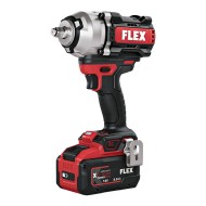 Masina de insurubat cu impact, modelul IW 1/2" 1500 EC/5.0 Set, 18 V - 5.0 Ah, 0 - 2350 rata de impact, Flex