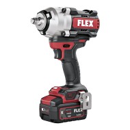 Masina de insurubat cu impact, modelul IW 1/2" 1500 EC C, 0 - 2350 rata de impact, cuplu 1500 Nm, Flex