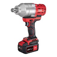 Masina de insurubat cu impact, modelul IW 3/4" EC C, 0 - 1700 rpm, 0 - 2200 rata de impact, Flex