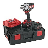 Masina de insurubat cu impact, modelul IW 3/4" 1600 EC/5.0 Set, 18 V - 5.0 Ah, 0 - 2350 rata de impact, Flex