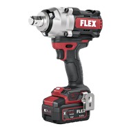 Masina de insurubat cu impact, modelul IW 3/4" 1600 EC/5.0 Set, 18 V - 5.0 Ah, 0 - 2350 rata de impact, Flex