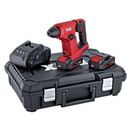 Ciocan rotopercutor compact SDS Plus, modelul FHE 1-16 EC TC 2.5/Set, 18 V - 2.5 Ah, energie de impact 1.5 J, Flex