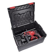 Ciocan rotopercutor compact, modelul CHE EC C, SDS Plus, energie de impact 1.5 J, motor fara perii, Flex