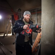 Ciocan rotopercutor compact, modelul CHE 2-26 EC/5.0 Set, SDS Plus, energie de impact 2.6 J, motor fara perii, Flex