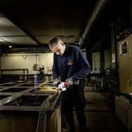 Polizor unghiular, modelul L125 EC LD/5.0 Set, 18 V - 5.0 Ah, Ø disc 125 mm, 10000 rpm, FLEX