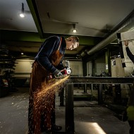 Polizor unghiular, modelul L125 EC LD C, Ø disc 125 mm, 10000 rpm, motor fara perii, FLEX